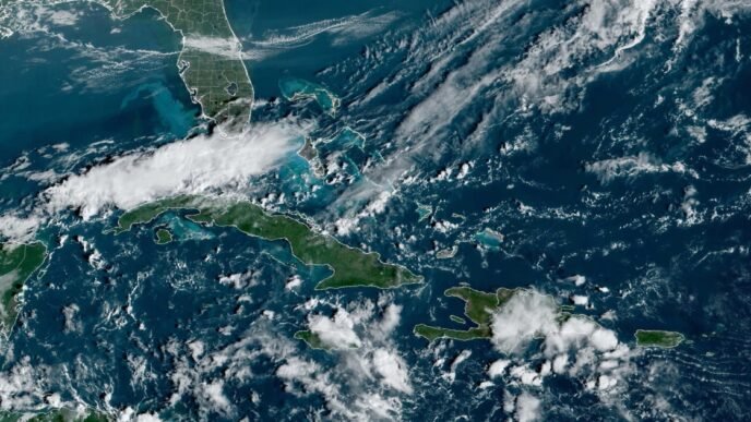 Another storm brews in the Atlantic amid 'above-normal' hurricane season