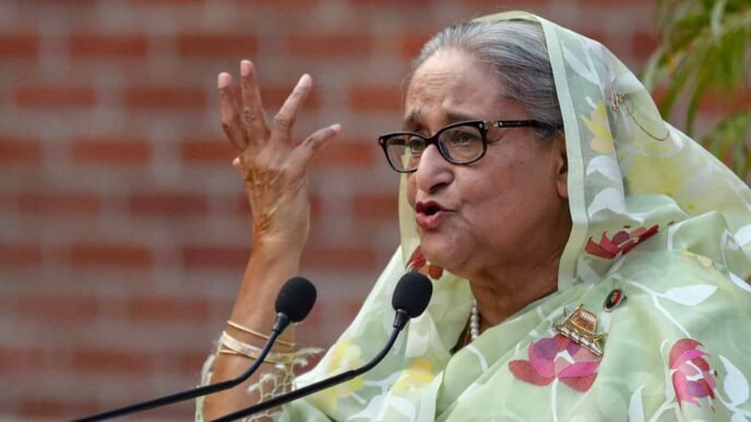 Bangladesh tribunal issues arrest warrant for Sheikh Hasina