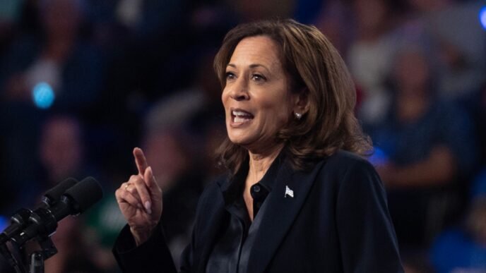 Democrats are nervous — and Kamala Harris may be OK with that 