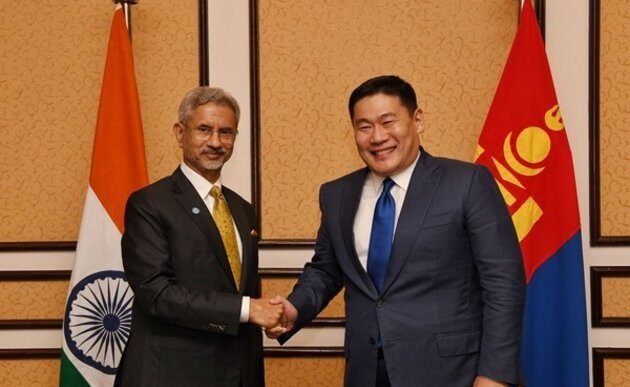 EAM Jaishankar meets Mongolian PM on sidelines of SCO Summit in Pakistan