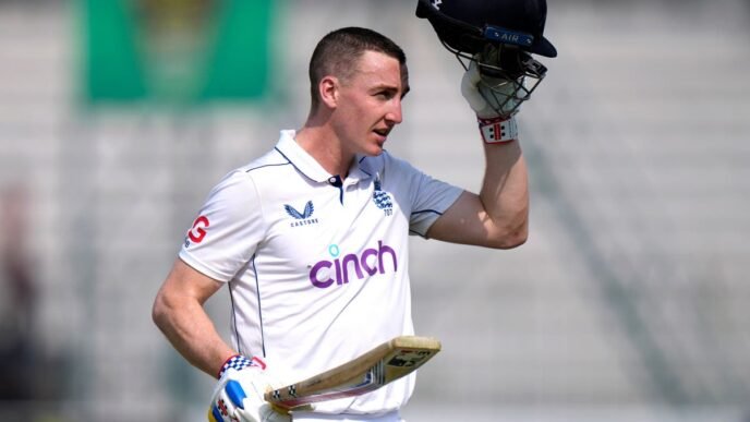 Harry Brook targeted dad’s record during triple ton for England against Pakistan