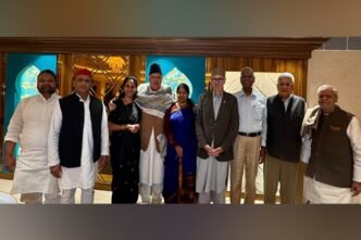 INDIA bloc leaders arrive in Srinagar to witness oath-taking of CM-designate Omar Abdullah