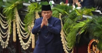 Indonesia swears in Prabowo Subianto as the country’s eighth president