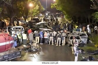 Karachi blast that killed two Chinese linked to foreign intelligence agency