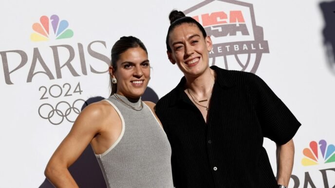 New York Liberty star Breanna Stewart and her wife receive homophobic threats amid WNBA Finals