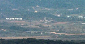 North Korea blows up parts of inter-Korean road on its side of border, South says