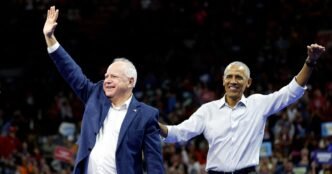 Obama rallies Democrats in Wisconsin as they fret over 'coin flip' election