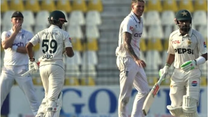 Pakistan Struggles as England Sets 823 Run Target