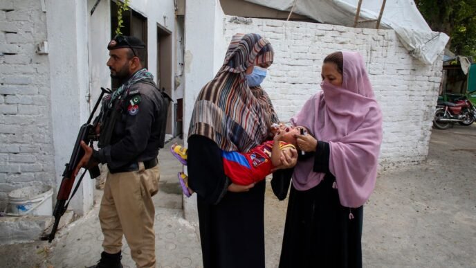 Pakistan begins new nationwide polio vaccination campaign after surge in new cases