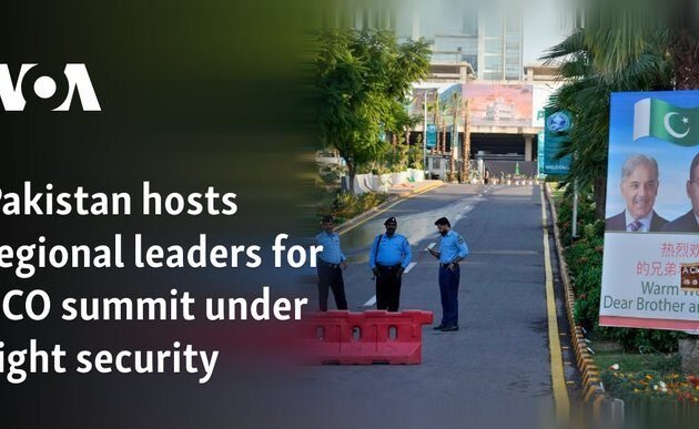 Pakistan hosts regional leaders for SCO summit under tight security