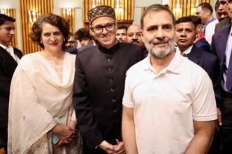 Priyanka Gandhi extends wishes to CM Omar Abdullah