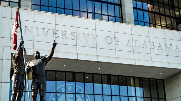 University of Alabama students charged after pledge was shoved and stepped on during alleged hazing incidents