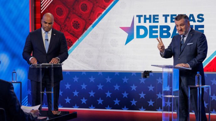 Watch highlights from the Texas Senate debate