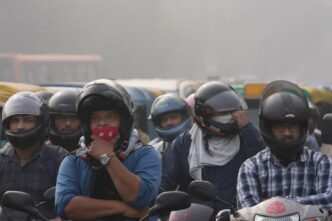 AP PHOTOS: Thick smog shrouds Asian cities