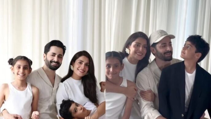 Ayeza Khan and Danish Taimoor share sweet moments from Son Rayan's 7th Birthday bash