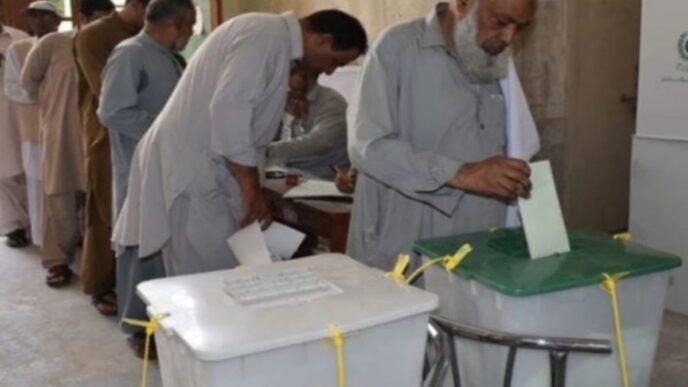 Polling underway for by-elections in 18 districts of Sindh