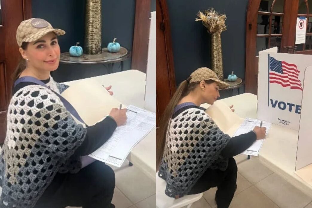 Reema casts her vote in US Election 2024
