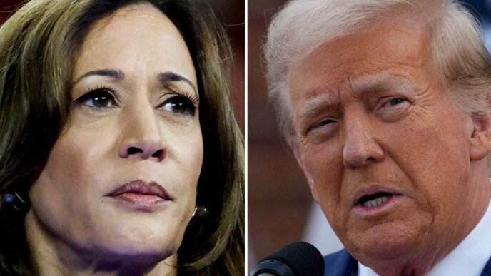 U.S. election live blog: Harris, Trump locked in close race on election day