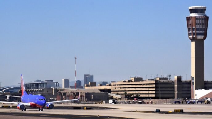 3 people shot and 1 person stabbed at Phoenix airport following apparent family dispute