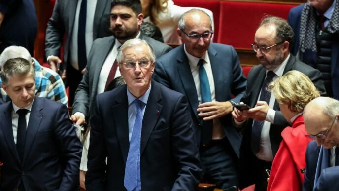 French government topples with no-confidence vote