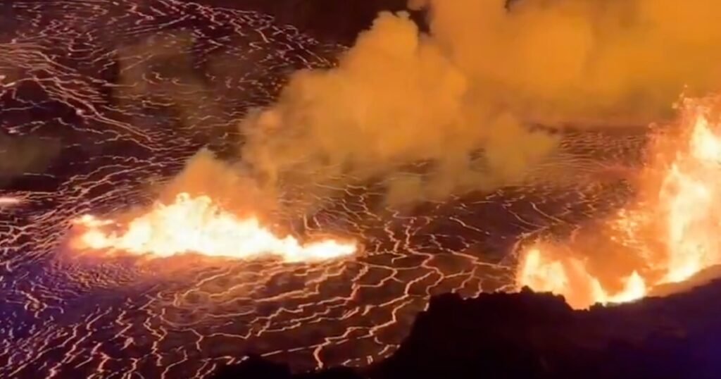 Hawaii's Kilauea volcano is erupting — again