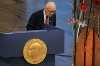 Japanese survivor of atomic bomb recalls its horrors in Nobel Peace Prize acceptance speech