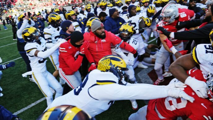 Ohio State, Michigan, North Carolina and NC State among schools fined after rash of football brawls