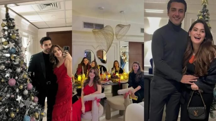 Pakistani Celebrities embrace the holiday spirit