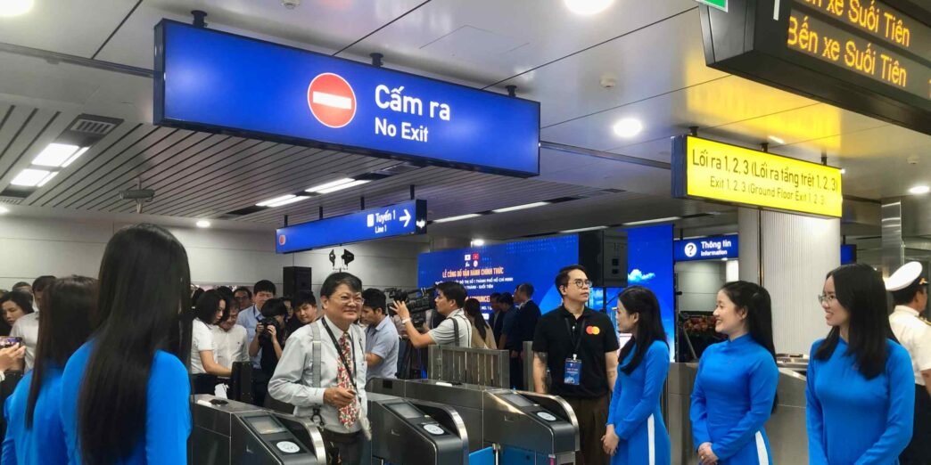 Songs and selfies ring in Ho Chi Minh City's $1.7bn inaugural metro line