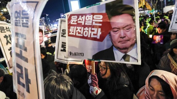 South Korea turmoil, Asian Nobel winners, China's economic meeting