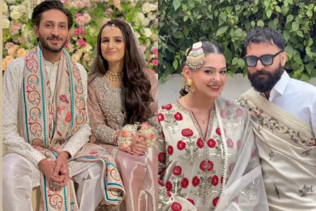 Zara Noor Abbas shares stunning pictures from her brother’s Nikah