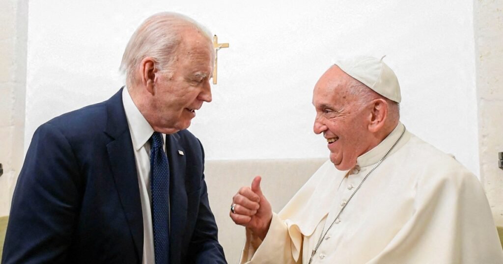 Biden awards Pope Francis Presidential Medal of Freedom with distinction