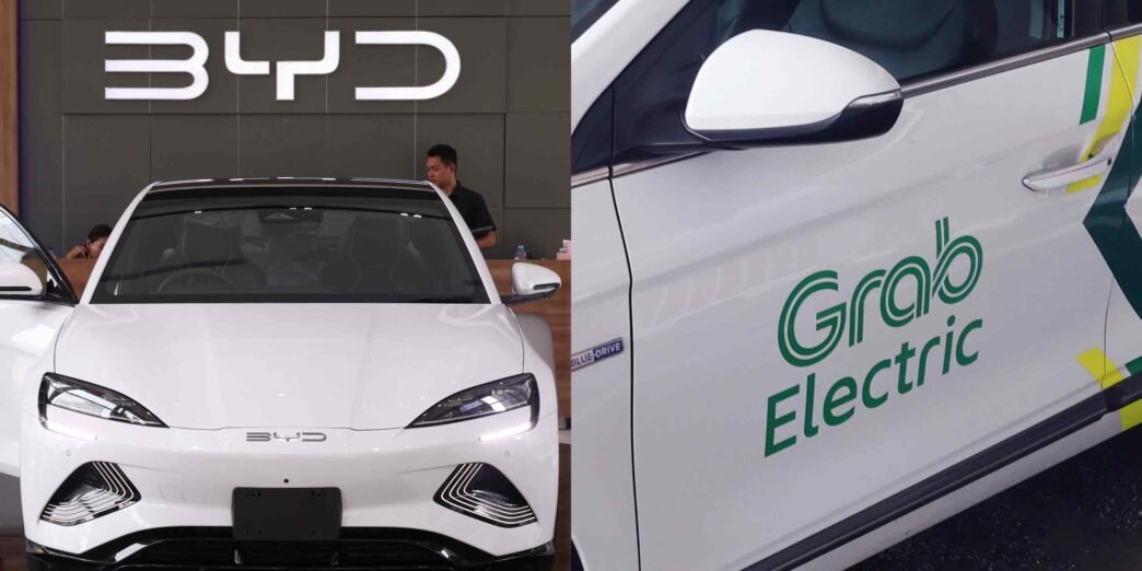 Grab partners with BYD to expand EV fleets in Southeast Asia