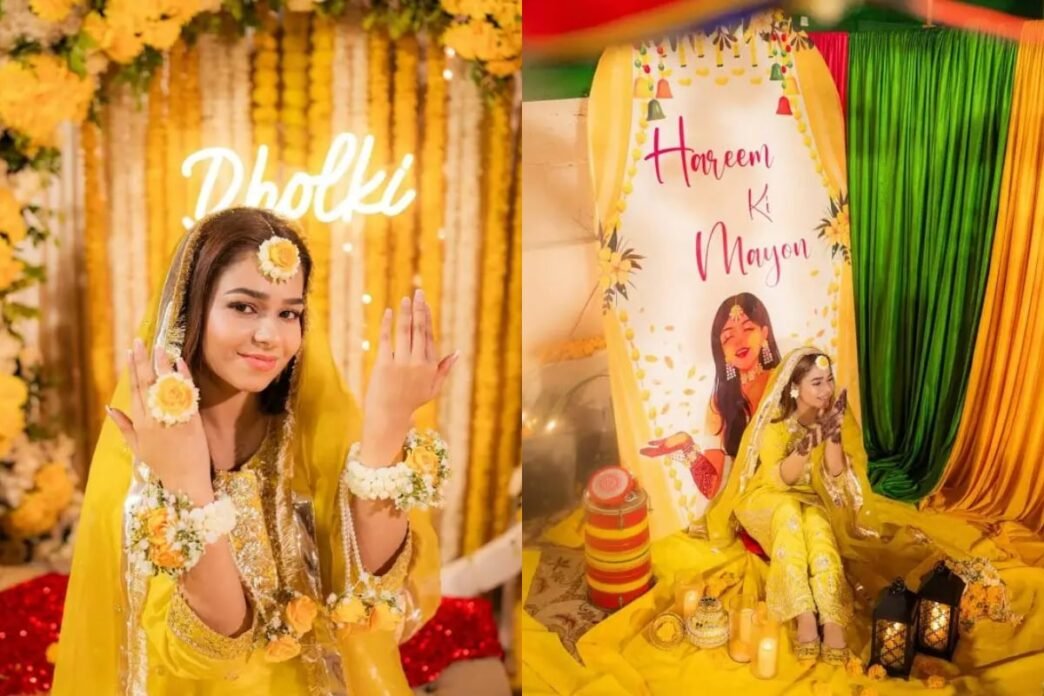 Hareem Sohail radiates beauty in her Mayoun Ceremony pictures