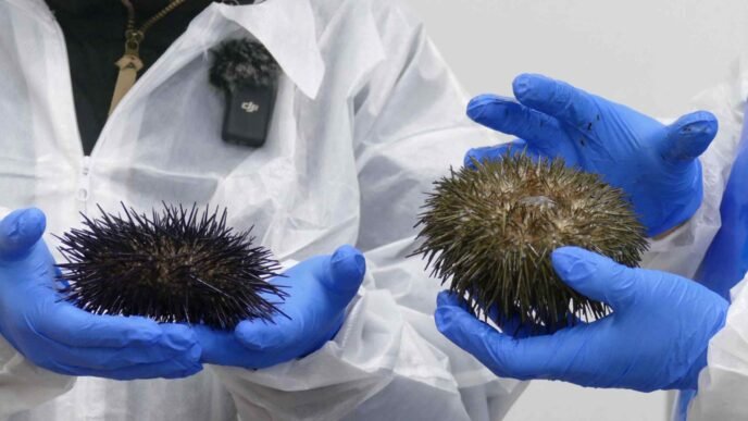 Japan aquaculture company sets up in Tasmania to raise sea urchins