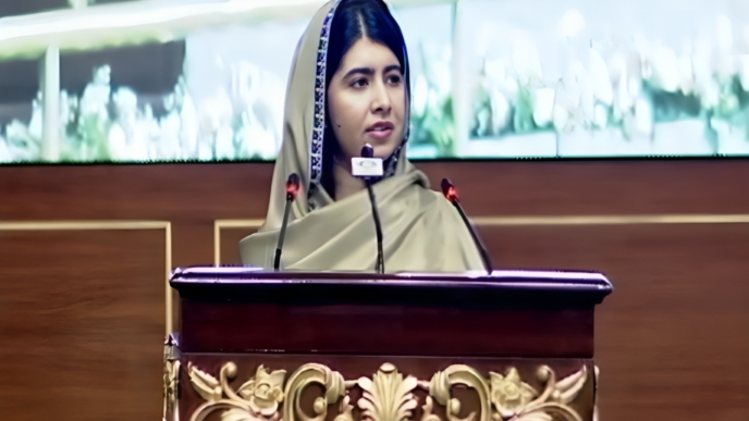 Malala Yousafzai addresses global conference on education for Muslim girls in Pakistan