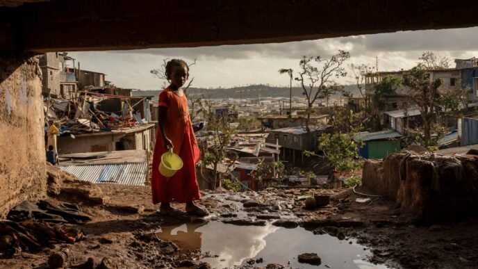 Nearly 250 million children missed school last year because of extreme weather, UNICEF says