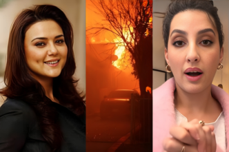 Preity Zinta assures safety amid LA wildfires, Nora Fatehi shares her experience