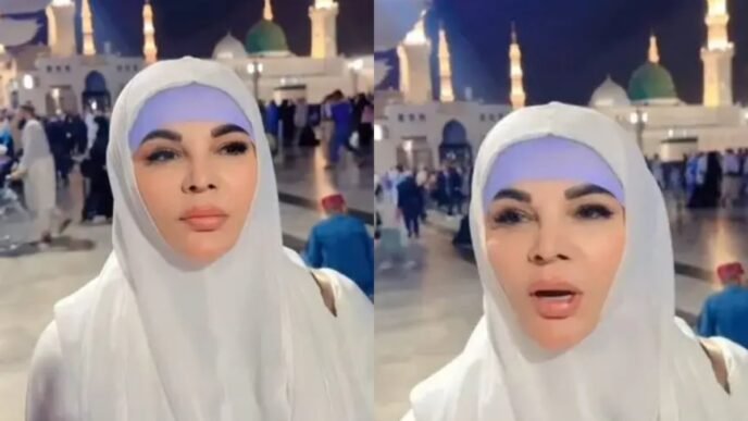 Rakhi Sawant starts New Year 2025 with her Umrah journey, shares video from Madina