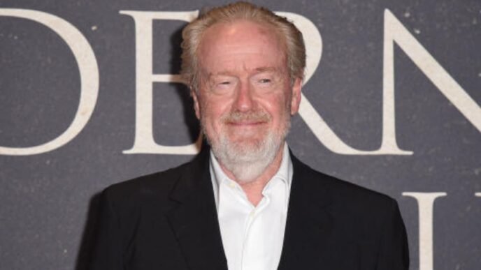 Ridley Scott talks about leaving Paramount’s Bee Gees biopic and his high price tag
