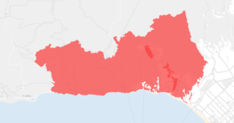 See how large the California wildfires are