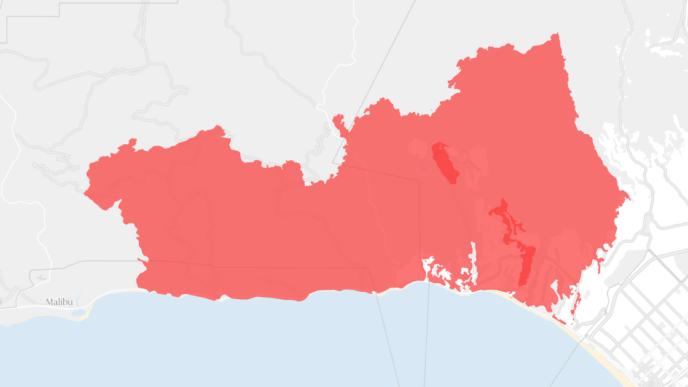 See how large the California wildfires are