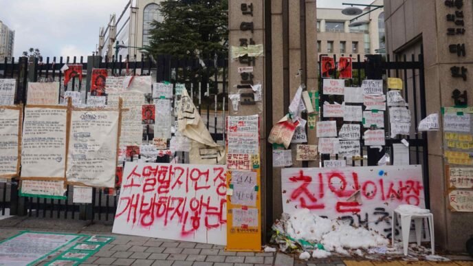 South Korea women's school becomes nation's latest gender battleground