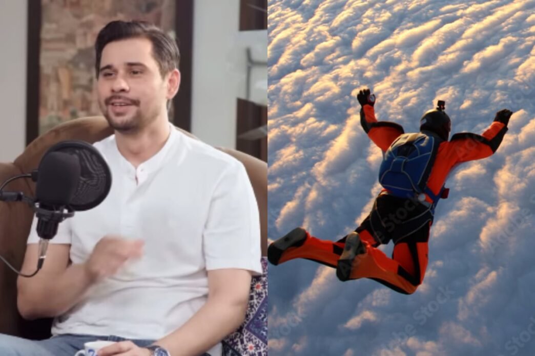 Tabish Hashmi talks about his shocking Skydiving experience