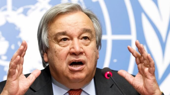 UN chief expresses concern over US freezes foreign aid