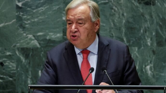 UN chief urges world support for Middle East amid turbulent period