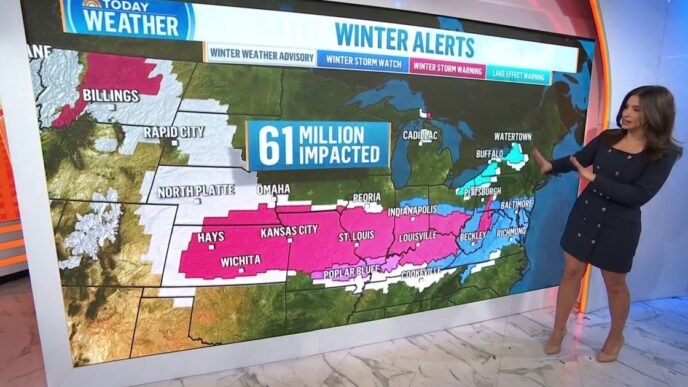 US braces for major winter storm moving across the country