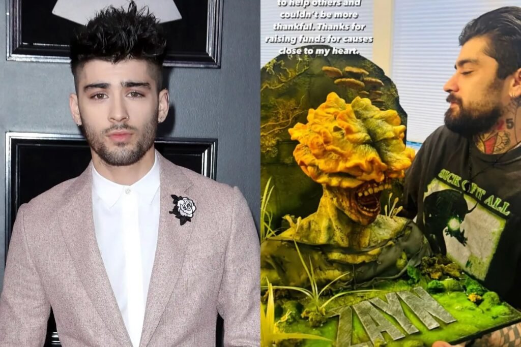 Zayn Malik celebrates 32nd birthday with uniquely horror "Last of Us" cake