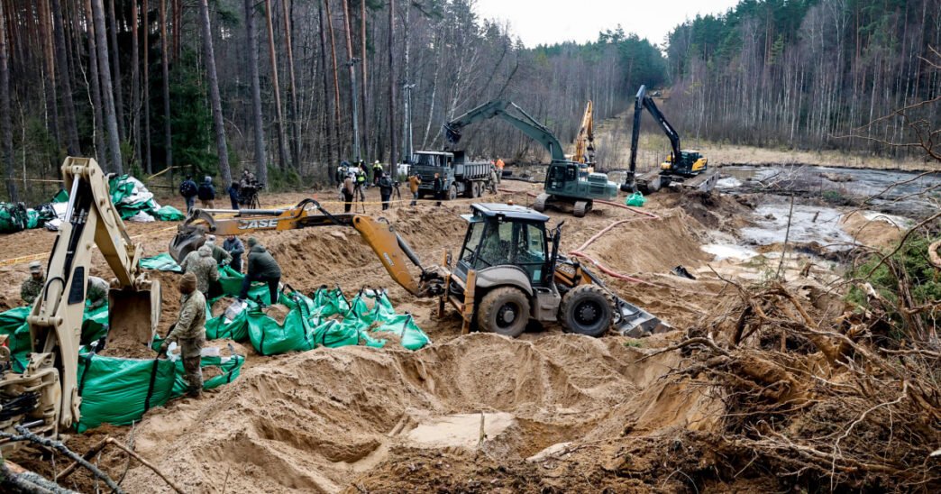 3 U.S. soldiers found dead in Lithuania, 1 still missing after vehicle swallowed by peat bog