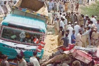 Four people killed in Islamabad as dumper hits five vehicles